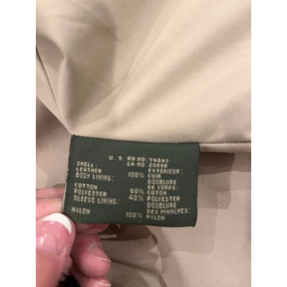 Dockers 100% Leather Suede Full Zip Jacket Men XL Grunge Dark Academia Twee VTG - Picture 3 of 10